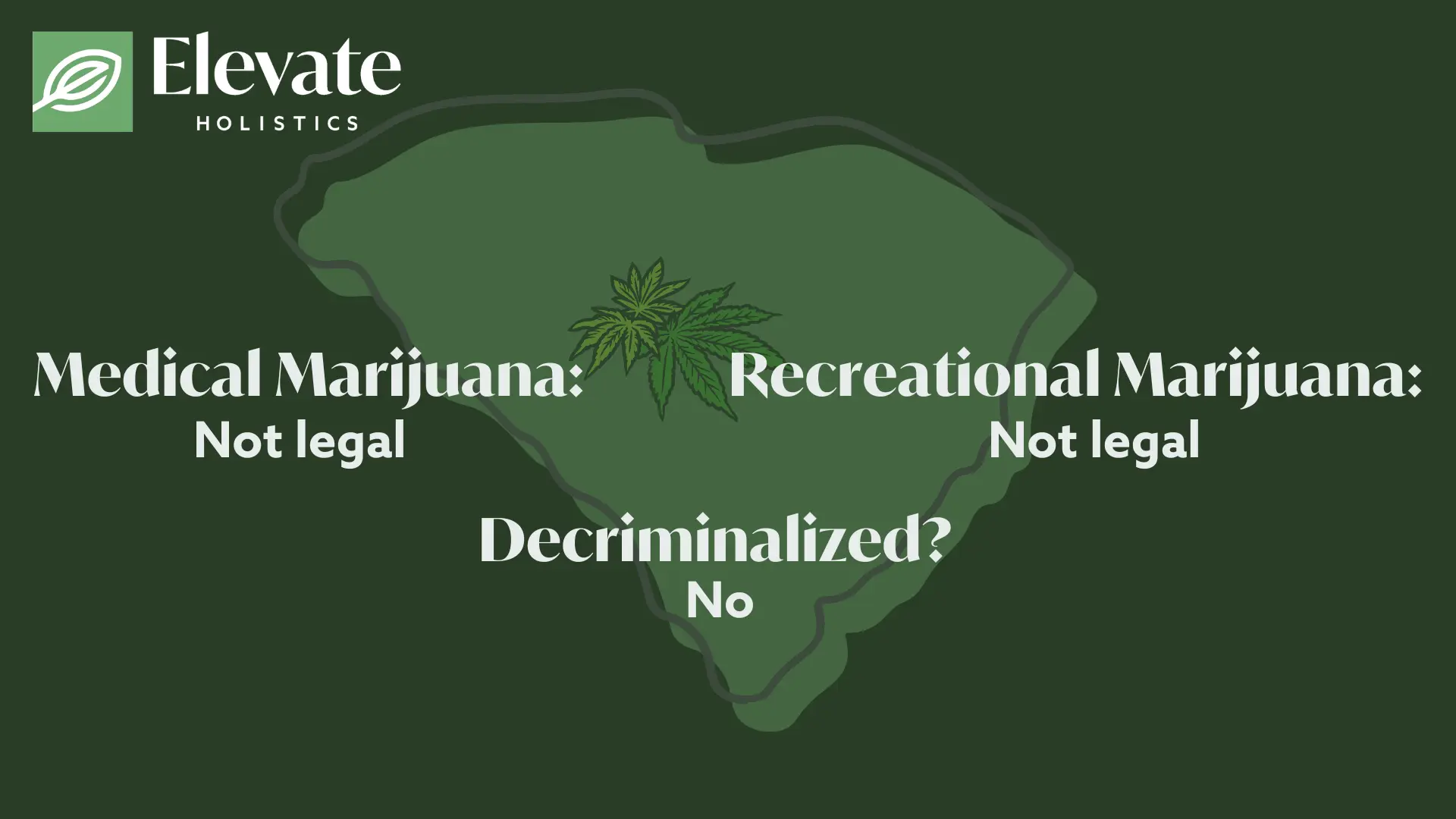when will marijuana be legal in south carolina