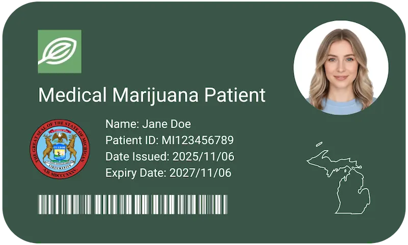 Get the cheapest mmj card in Detroit, Michigan.