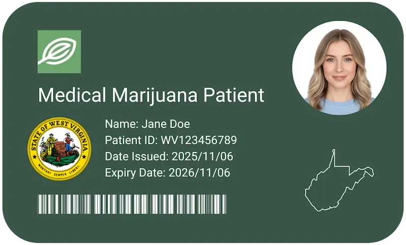 Get the cheapest mmj card in Lewisburg, West Virginia.